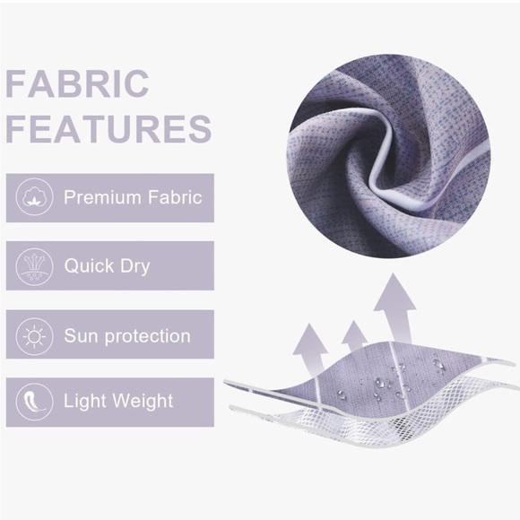 unitop Men's Swim Trunks Quick Dry Summer Striped Beach Board Shorts with Lining - Picture 5 of 6